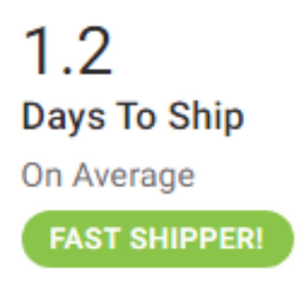 My Average Shipping Time Is 1.2 Days!